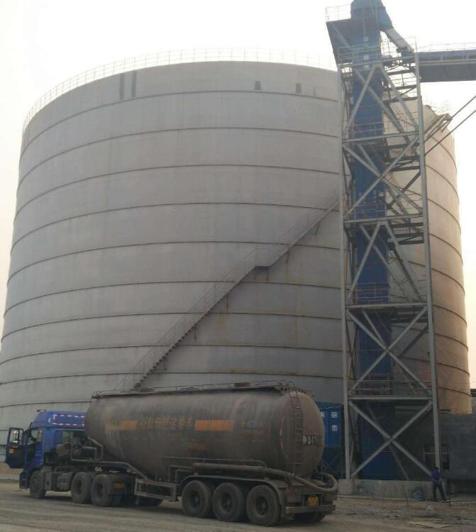 松山湖管委会5万吨钢板库