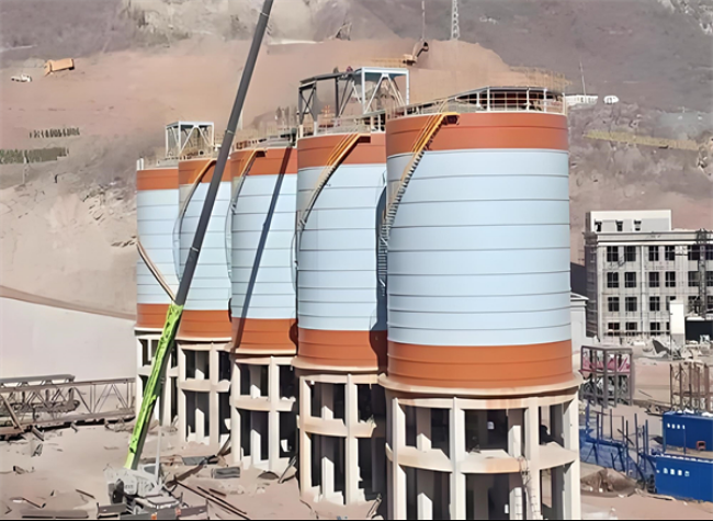 松山湖管委会高架钢板仓